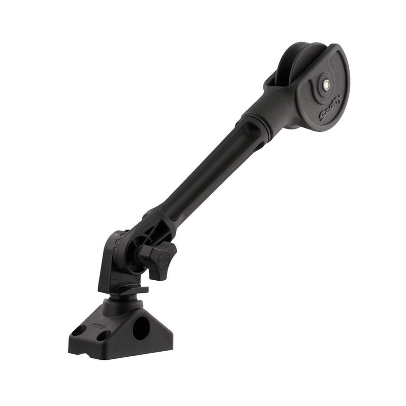 Scotty Trap Ease Trap Roller with 241 Side Deck Mount, Black - Image 1